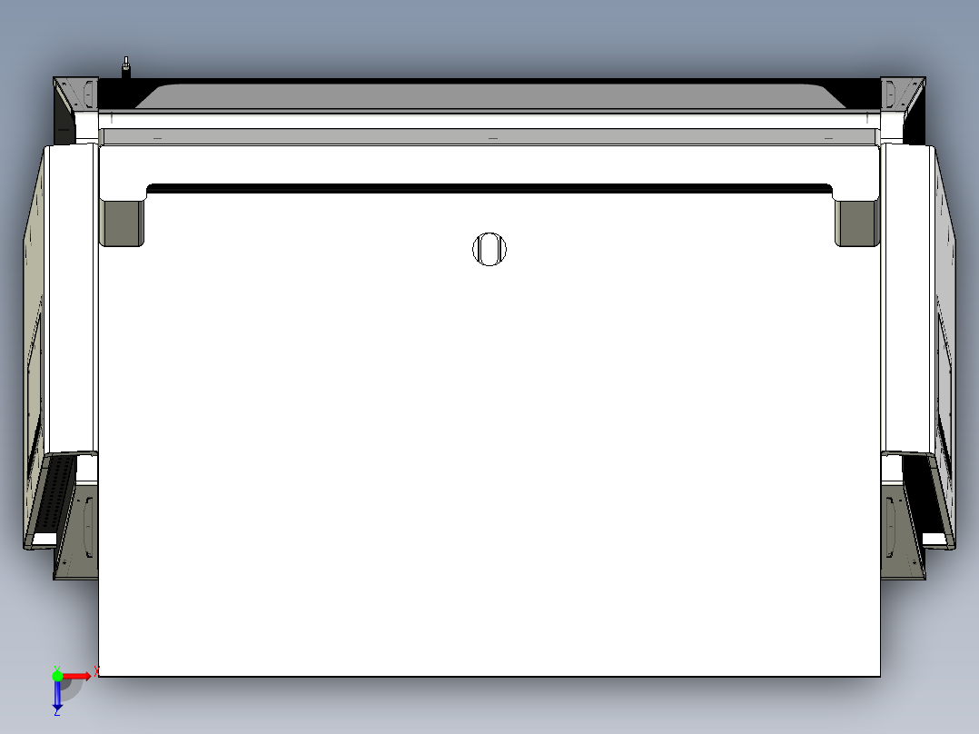 高端控制台俯视图