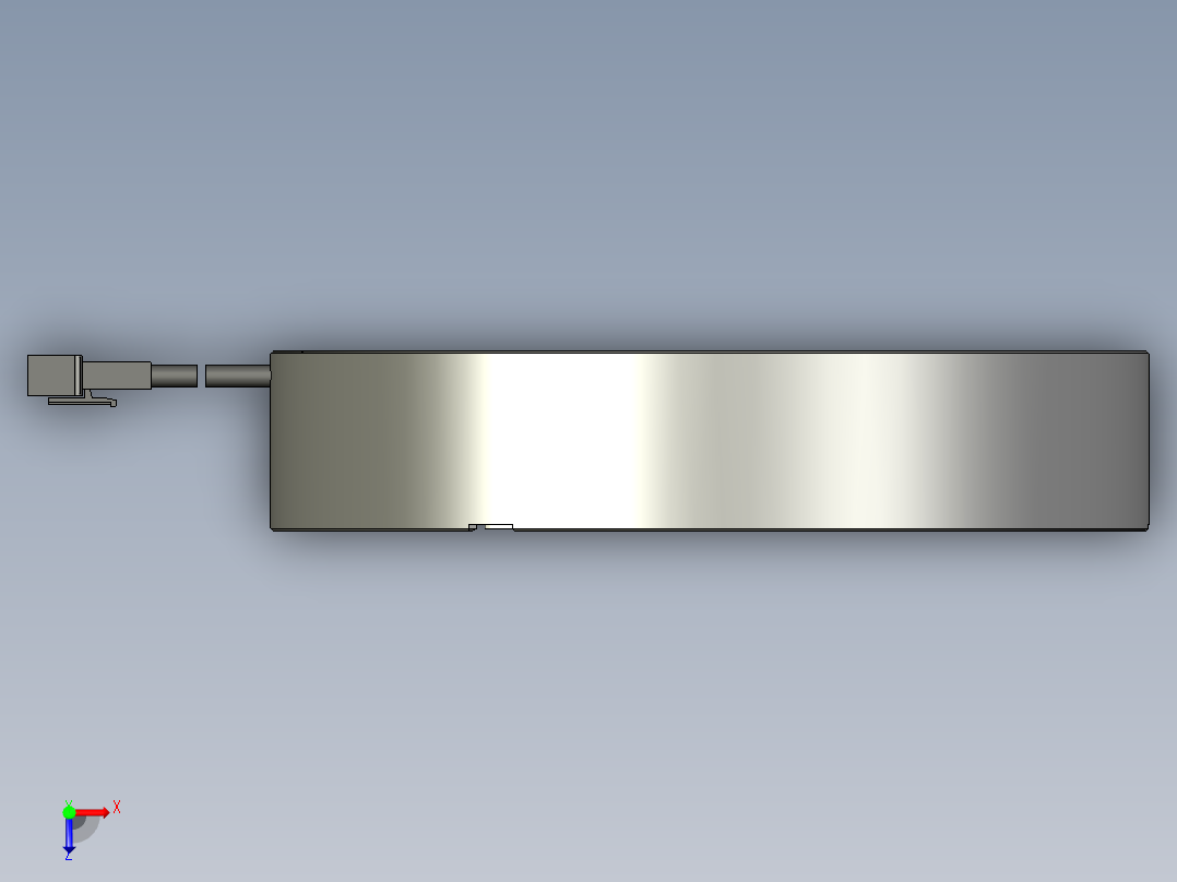 基恩士CA-DRR13M_kc图纸模型俯视图