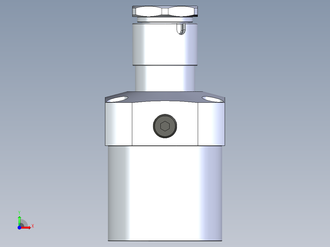 KOSMEKLG1050-CR-Y30多系列多零件图纸模型前视图
