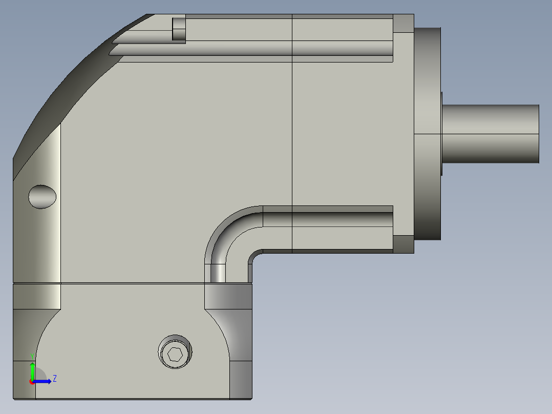 斜齿ZPGH090-L1 19-70-90-M5-6B.STEP左视图