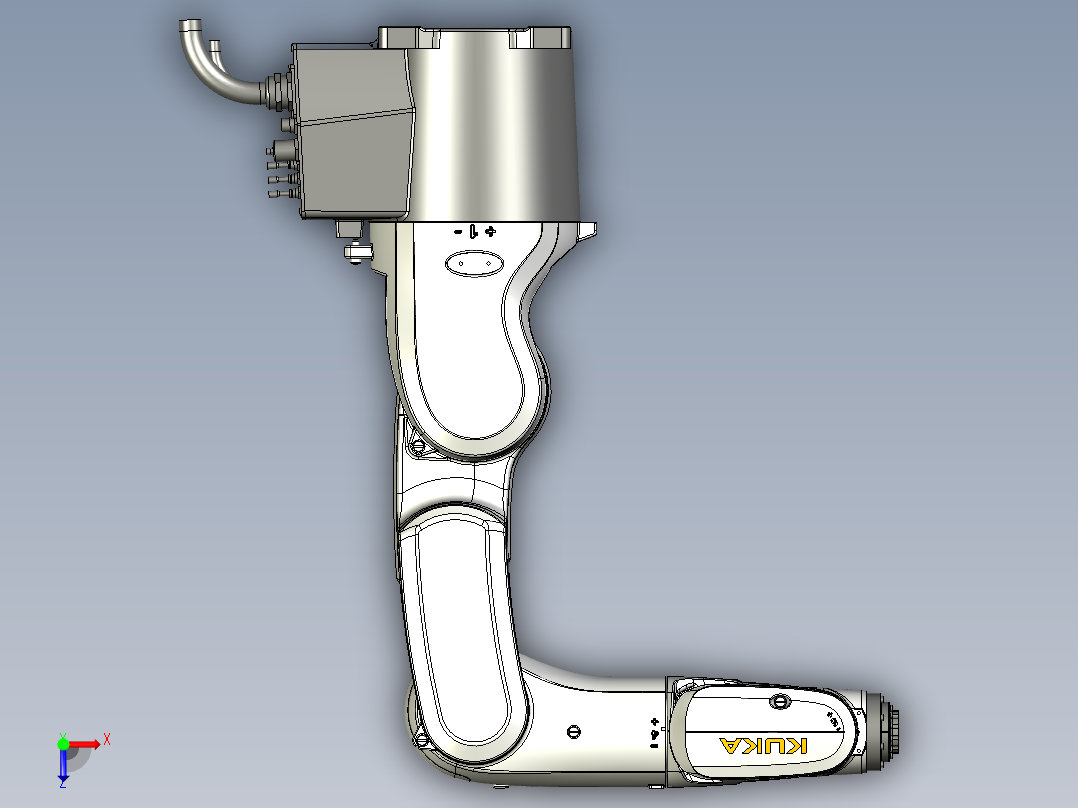 kuka kr4 agilus俯视图