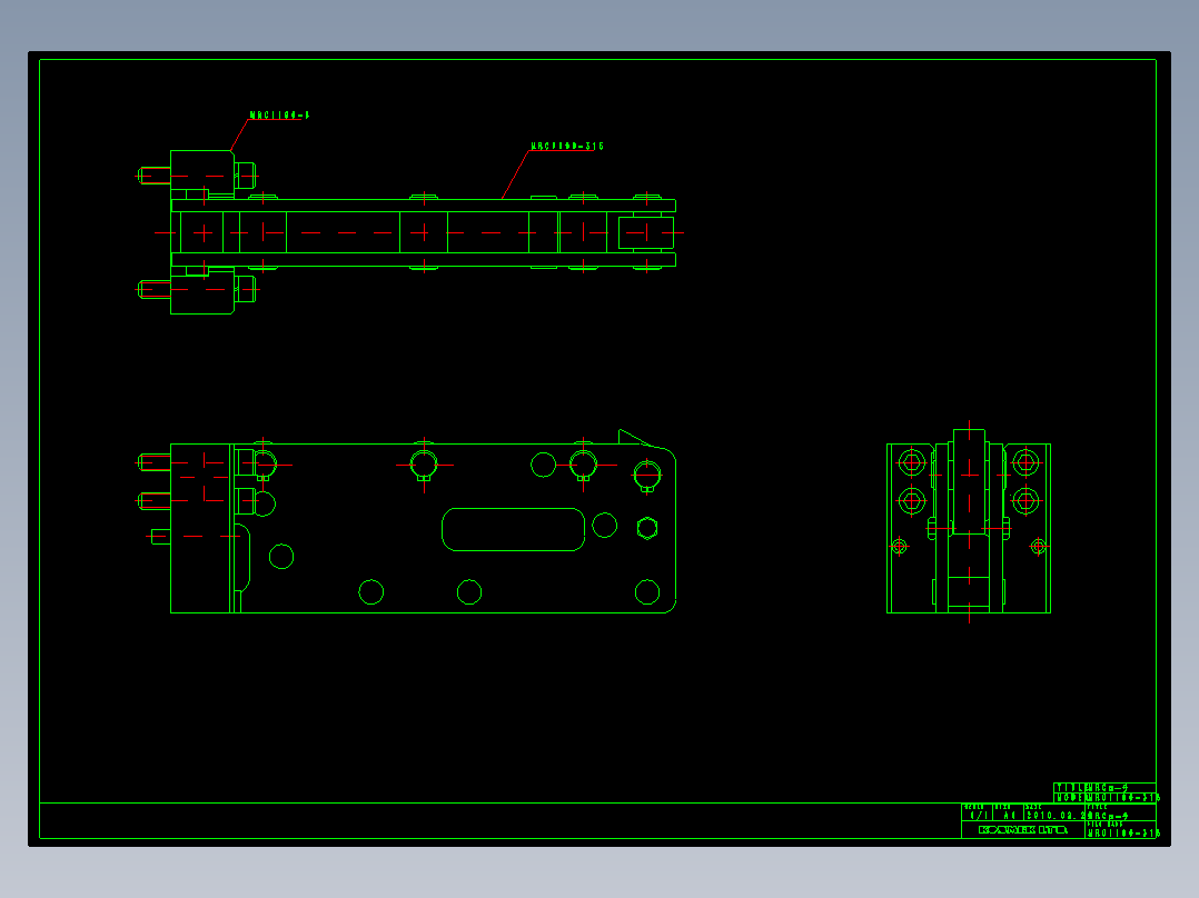 KOSMEKMRC1190-315多系列多零件图纸模型