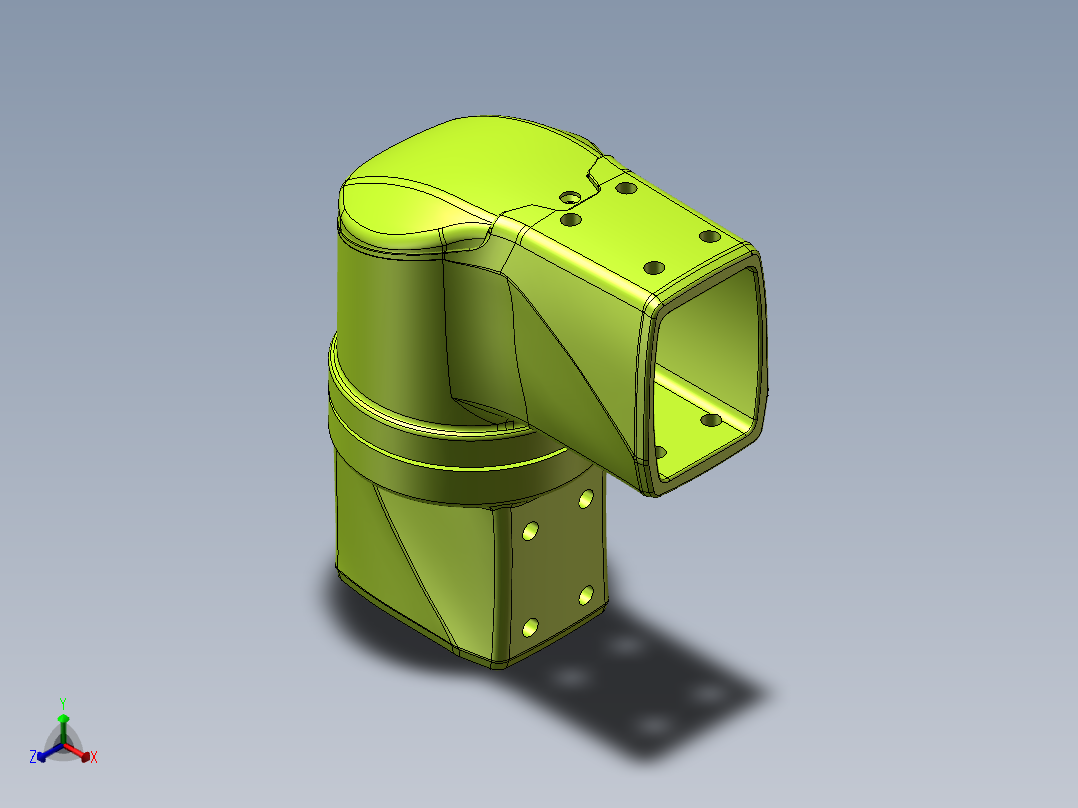 55-75-190可旋转转角.SLDASM正等轴测图