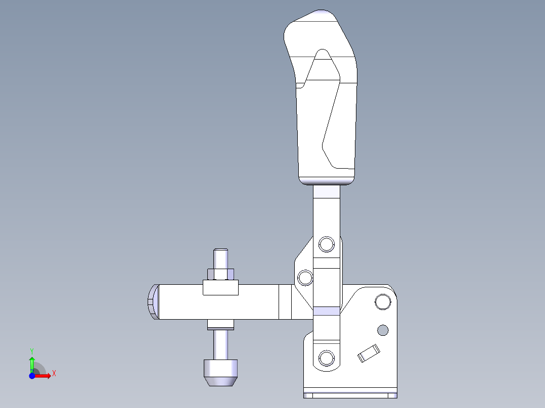 德克斯TUNKERS气缸数模T2-10U前视图