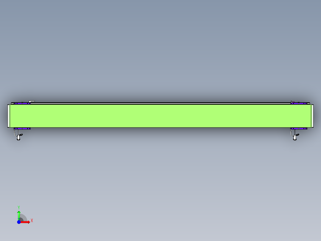 威洛博VL系列直线电机模组-2VL22H2-S2450前视图