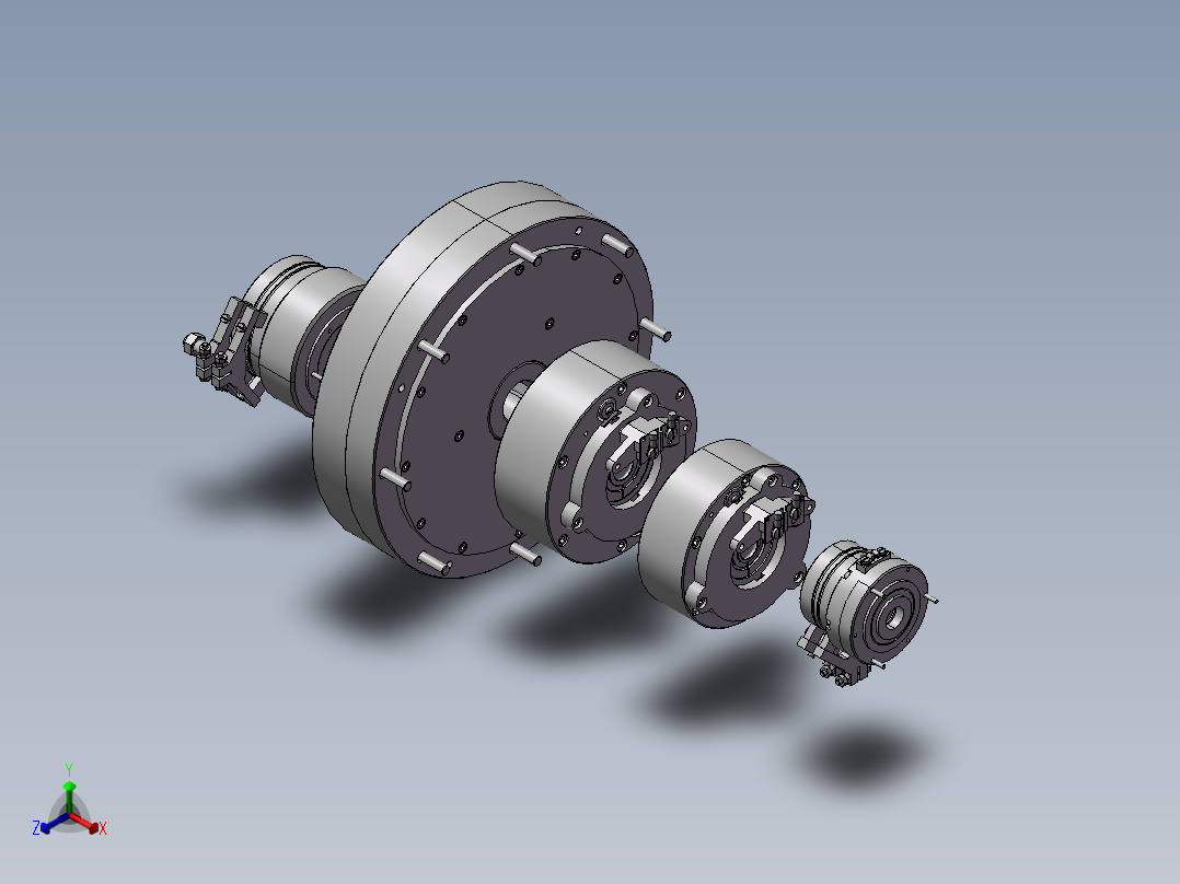 5款MEROBEL电磁离合器==953170===60正等轴测图