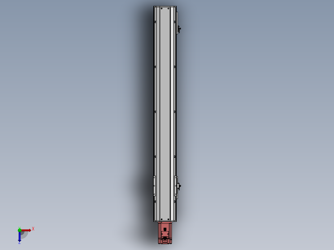精密模组MY120-T10-700L-BC-P20B-C4-C俯视图