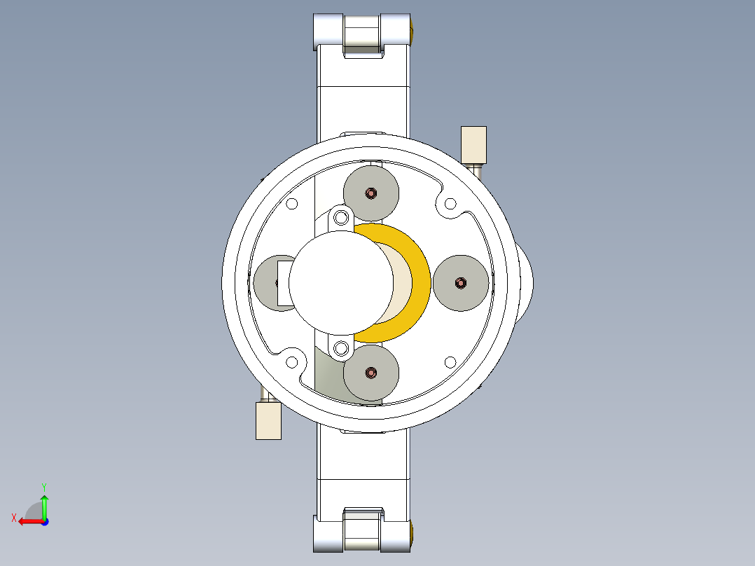 机械爪 3D图纸 (84)后视图