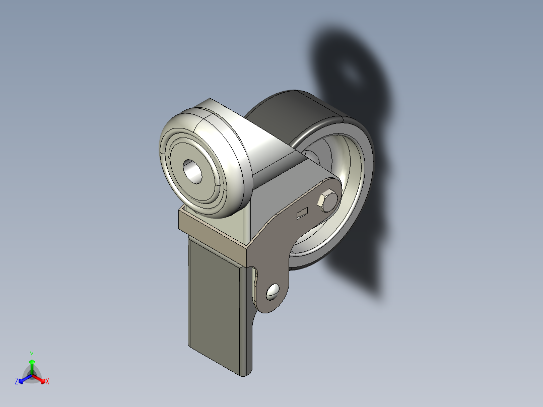 型材-KJN 50 GREY M10 50MM WHEEL