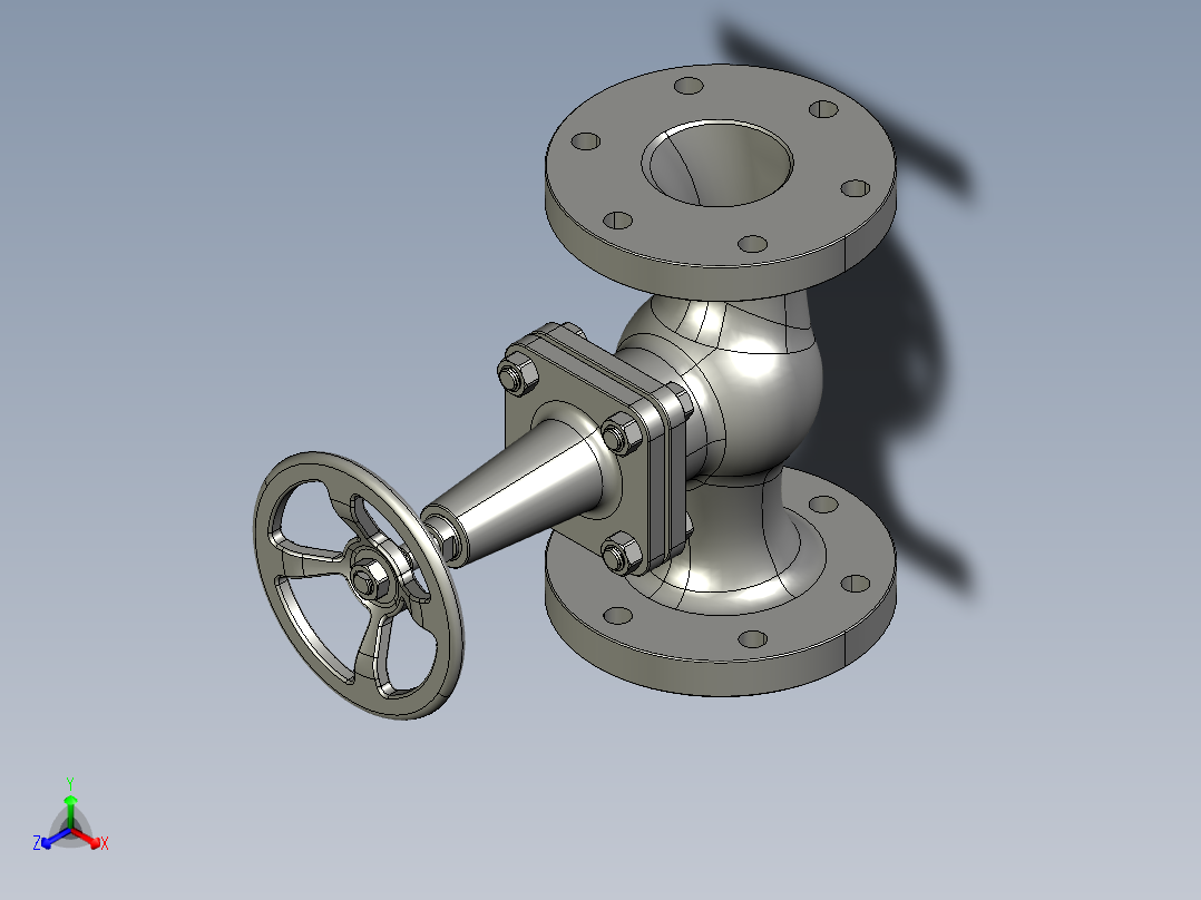 球心阀2STEP _ IGES