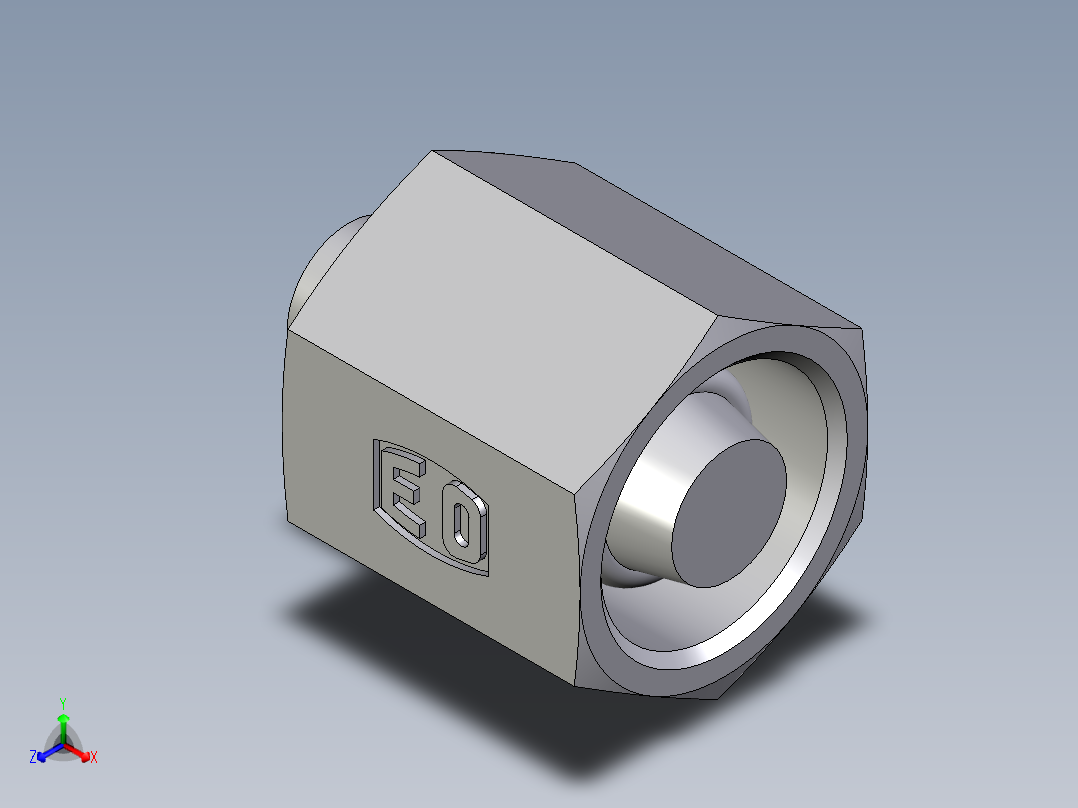 卡套式工业通用硬管接头EO_Blanking_plug_with_nut_for_cones_VKAM06LCF
