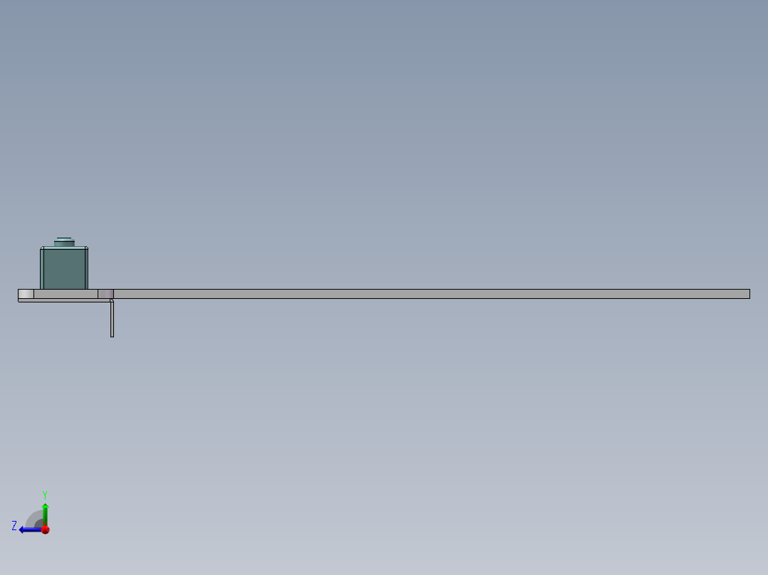 弹片组装设备sw13可编辑右视图