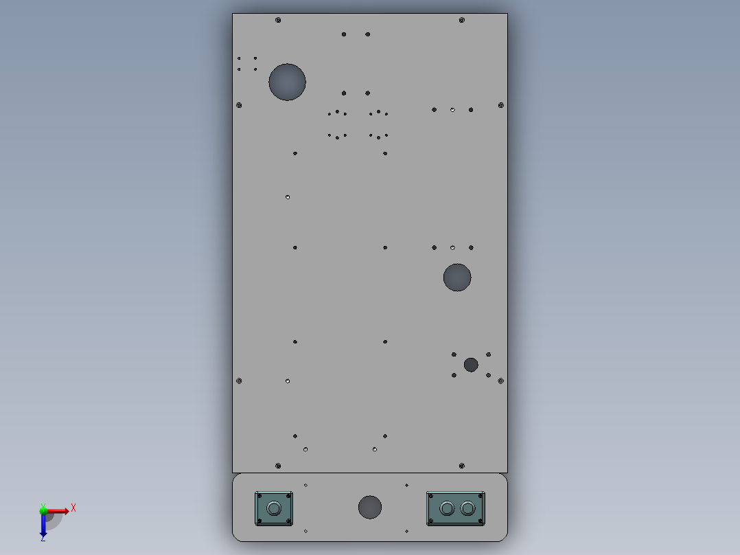 弹片组装设备sw13可编辑俯视图