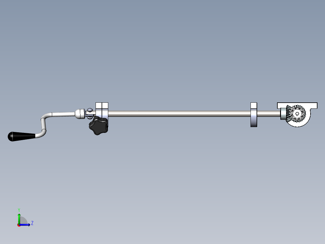 升降式工作台_SolidWorks20140217092514943左视图