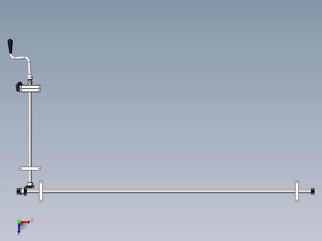 升降式工作台_SolidWorks20140217092514943俯视图