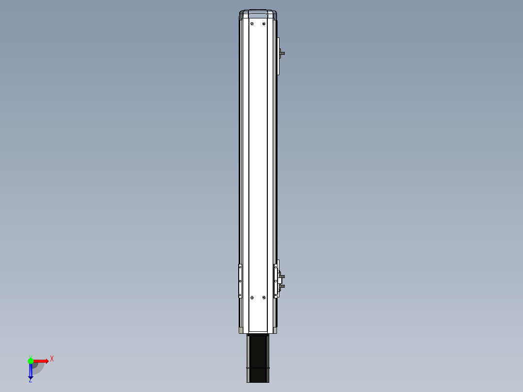 Toyo东佑达直线模组-ETH12-600-BC-200W+煞車俯视图