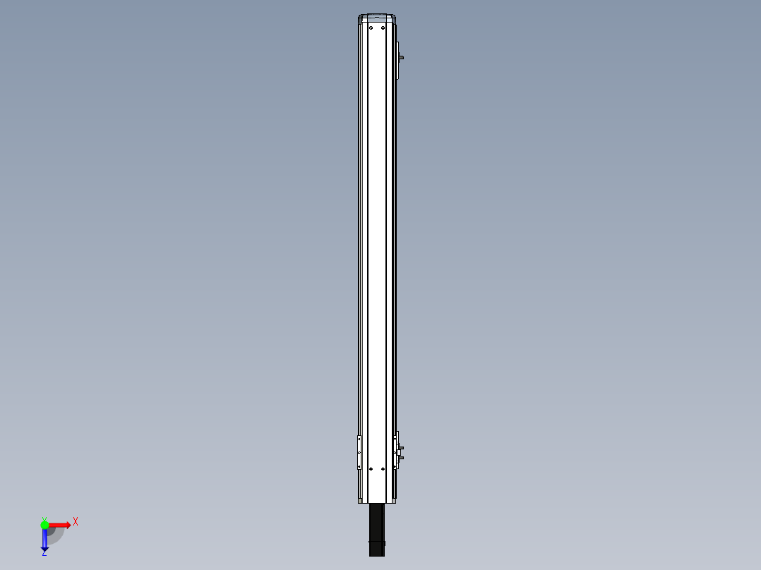 Toyo东佑达直线模组-ETH12-1050-BC-100W+煞車俯视图