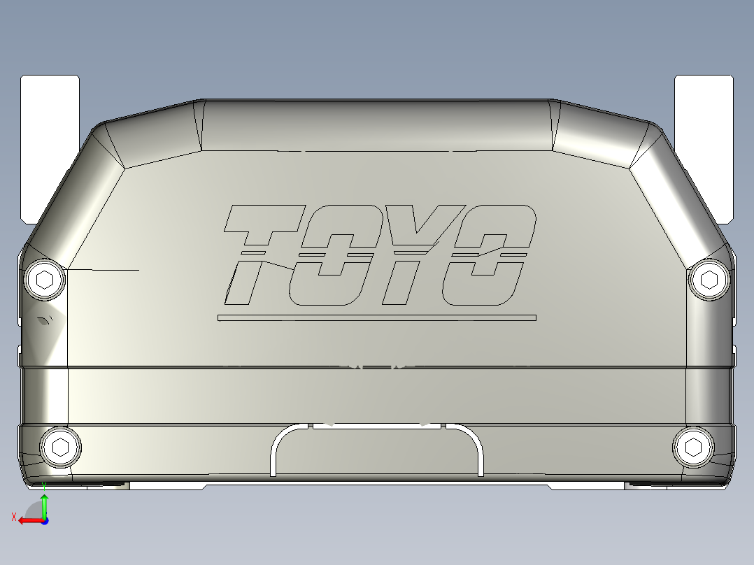 Toyo东佑达直线模组-ETH14-300-M-A2后视图