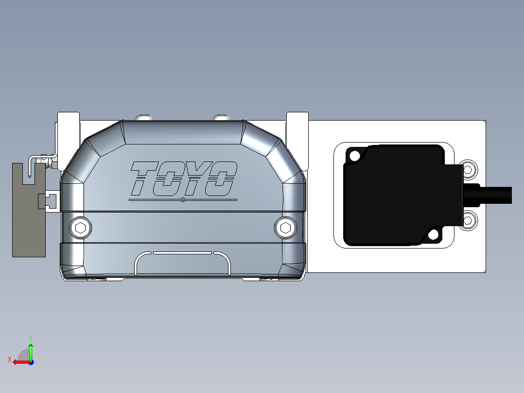 Toyo东佑达直线模组-ETH12-350-BR-M10-706后视图