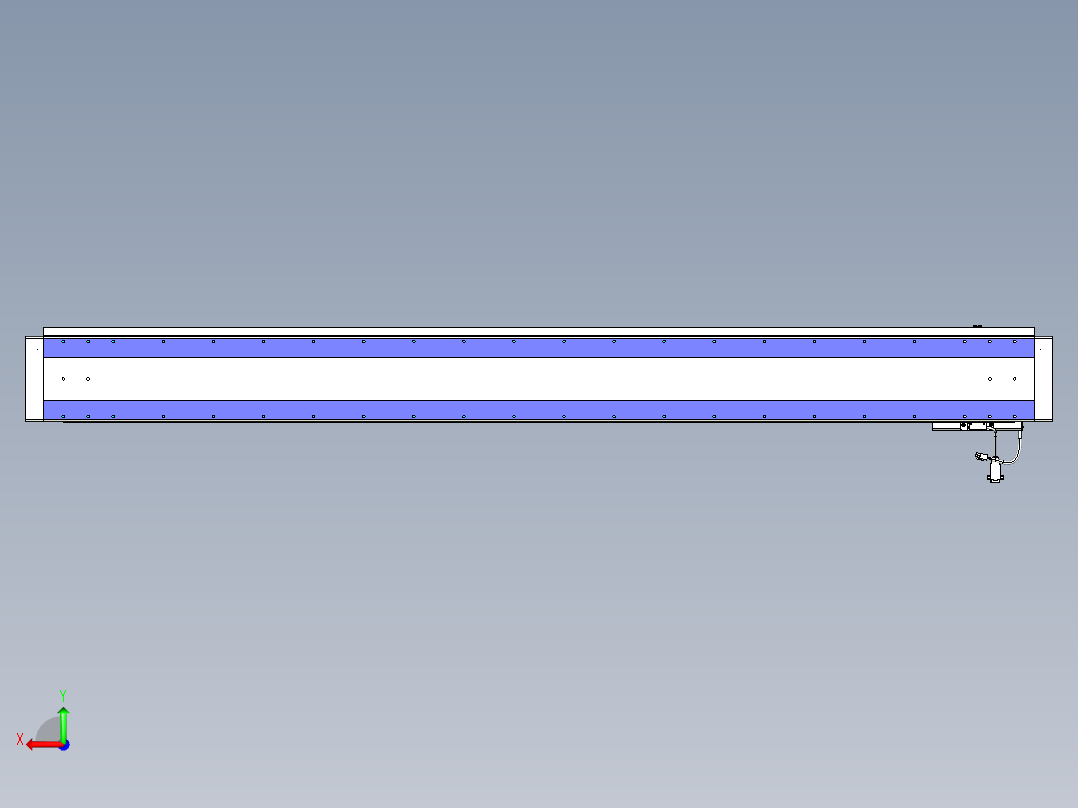 威洛博VL系列3d模型模组VL17E2Y-S1750后视图