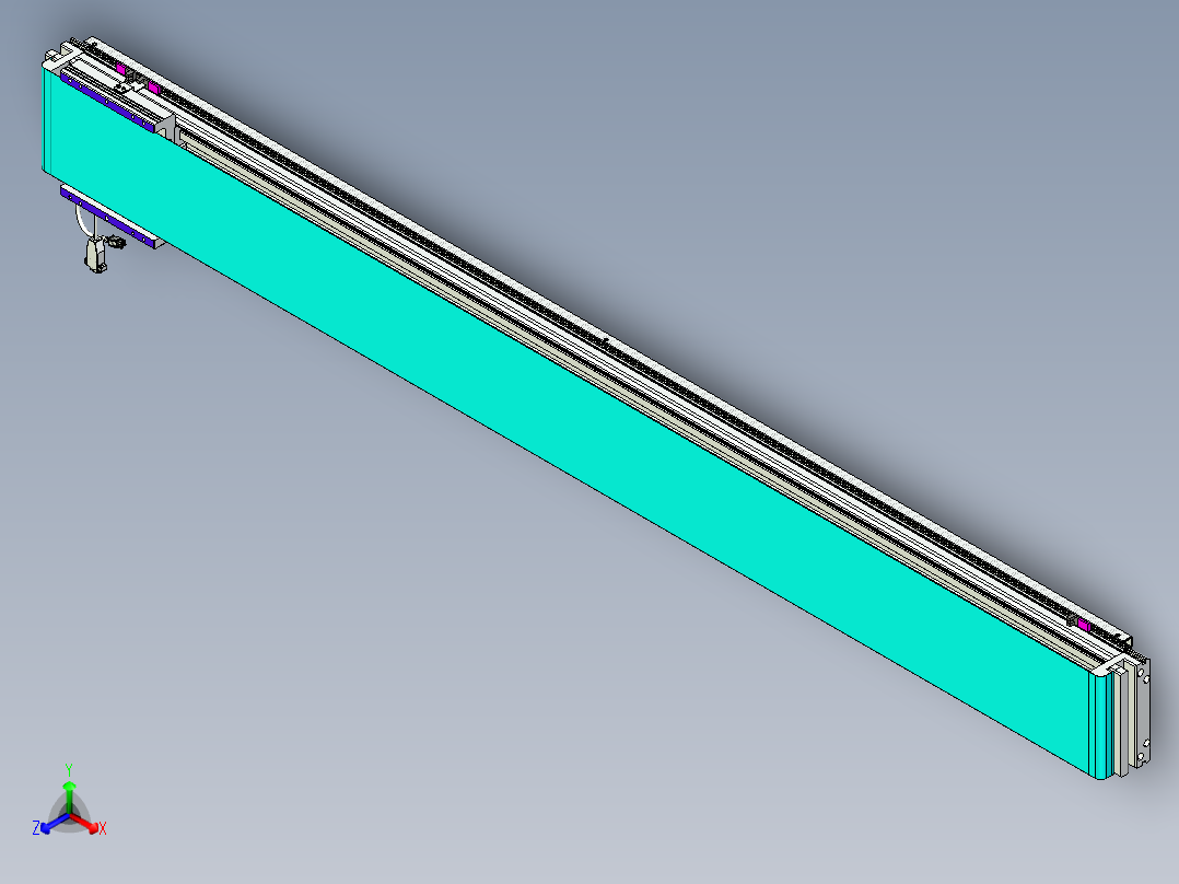 威洛博VL系列3d模型模组VL17E2Y-S1750正等轴测图