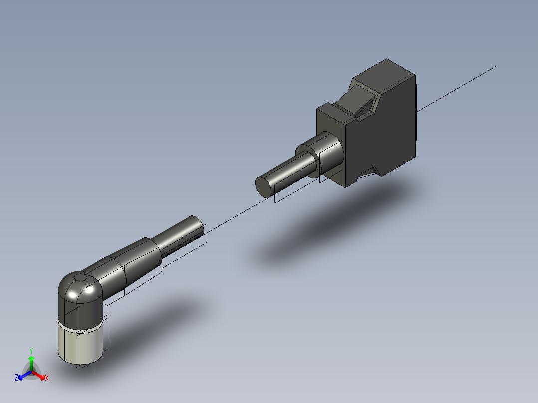 基恩士CA-CH3_5_10_L_kc图纸模型