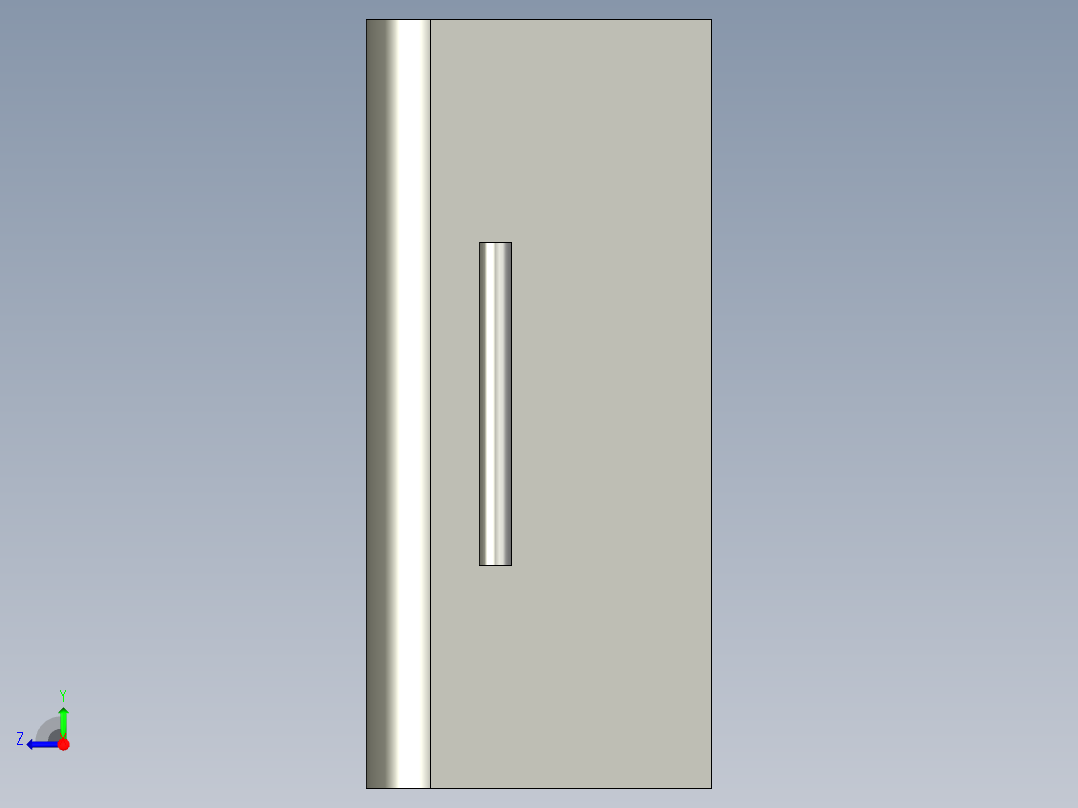 基恩士GT-75(P)_76(P)_cover_kc图纸模型右视图