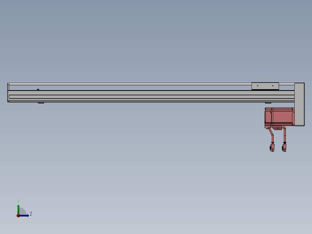 精密模组MY100-T10-750L-BM-P20B-C4-C左视图