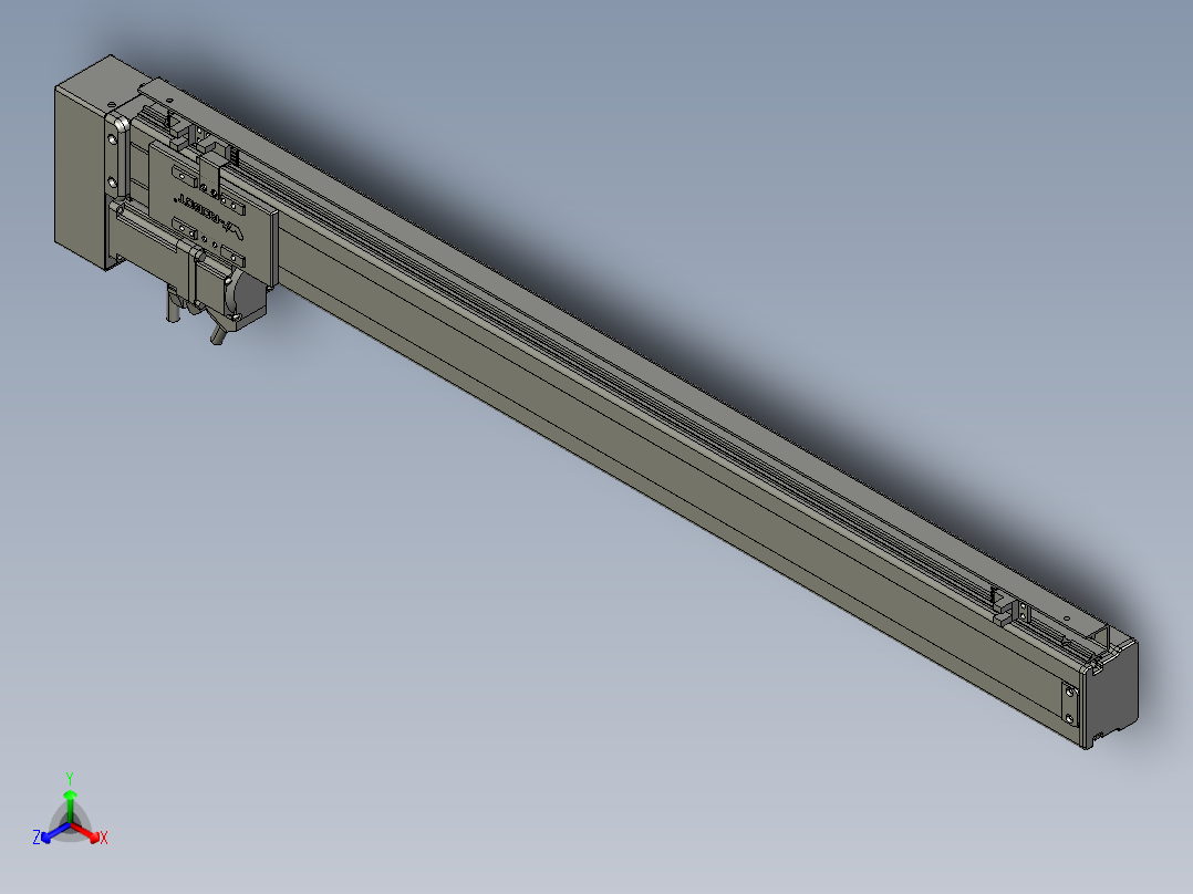 威洛博VT5-S600-BL-P10正等轴测图