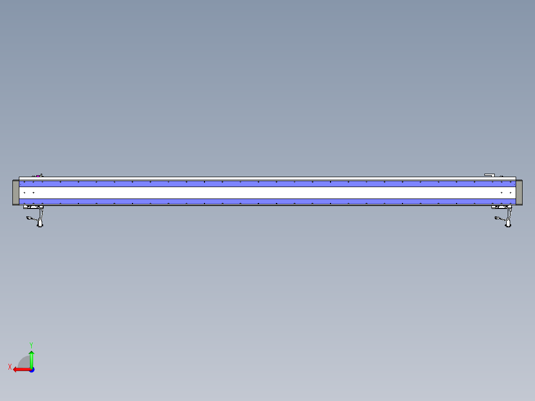 威洛博VL系列3d模型模组2VL14S1Y-S2450后视图