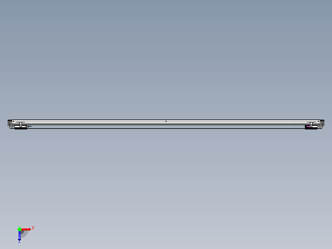 威洛博VL系列3d模型模组2VL14S1Y-S2450俯视图