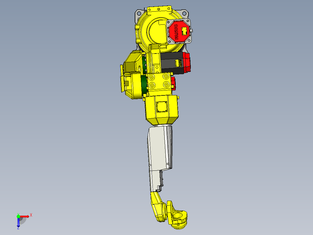 发那科fanuc m10ia俯视图