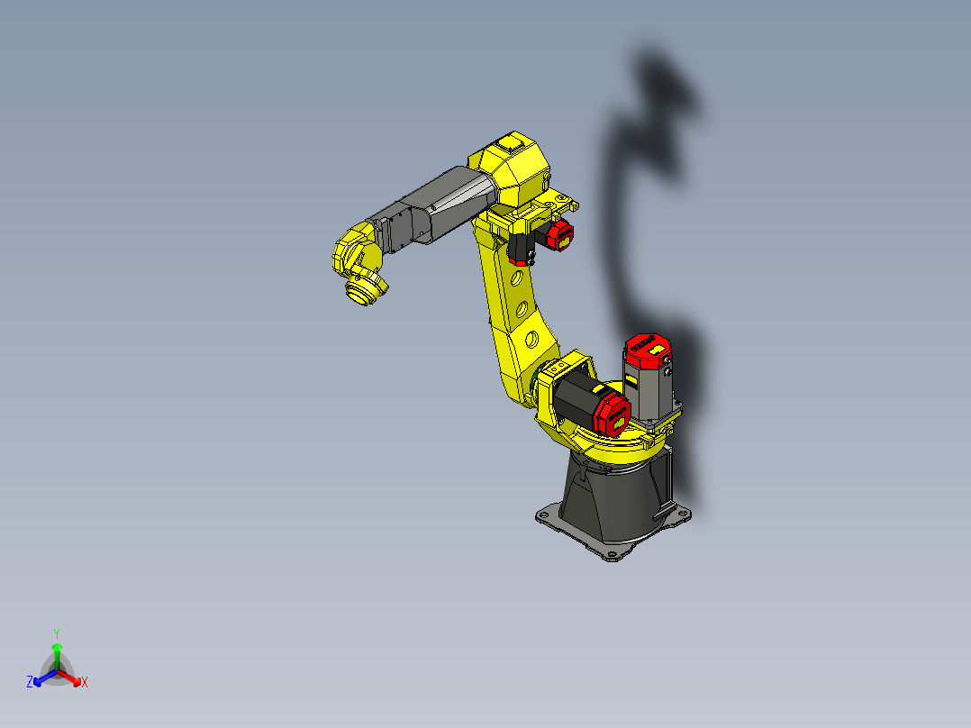 发那科fanuc m10ia正等轴测图