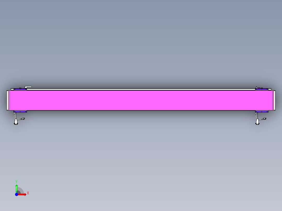 威洛博VL系列3d模型模组2VL17E1Y-S1900前视图
