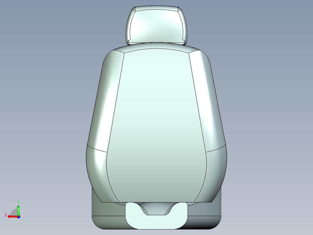 汽车座椅 (18)后视图