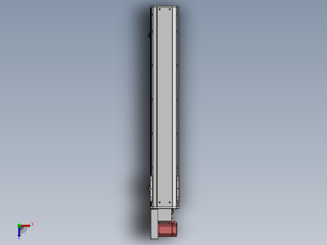 精密模组MT170-L125-900-L-M75-C4俯视图