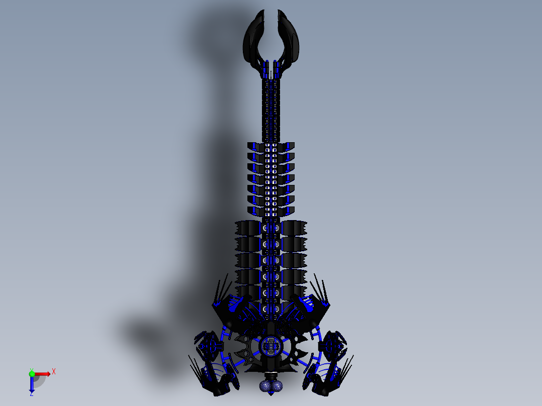 Dragonfly Drone Zip File俯视图