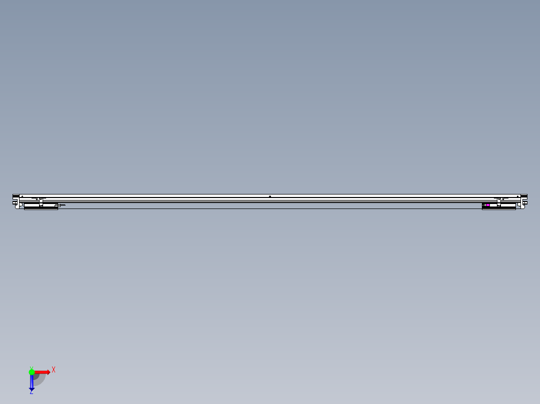 威洛博VL系列3d模型模组2VL14S2Y-S2250俯视图