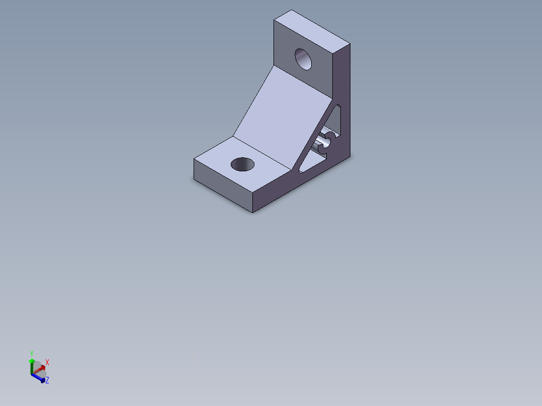 铝型材及其附件3.31.50.40.40.SLDPRT正等轴测图