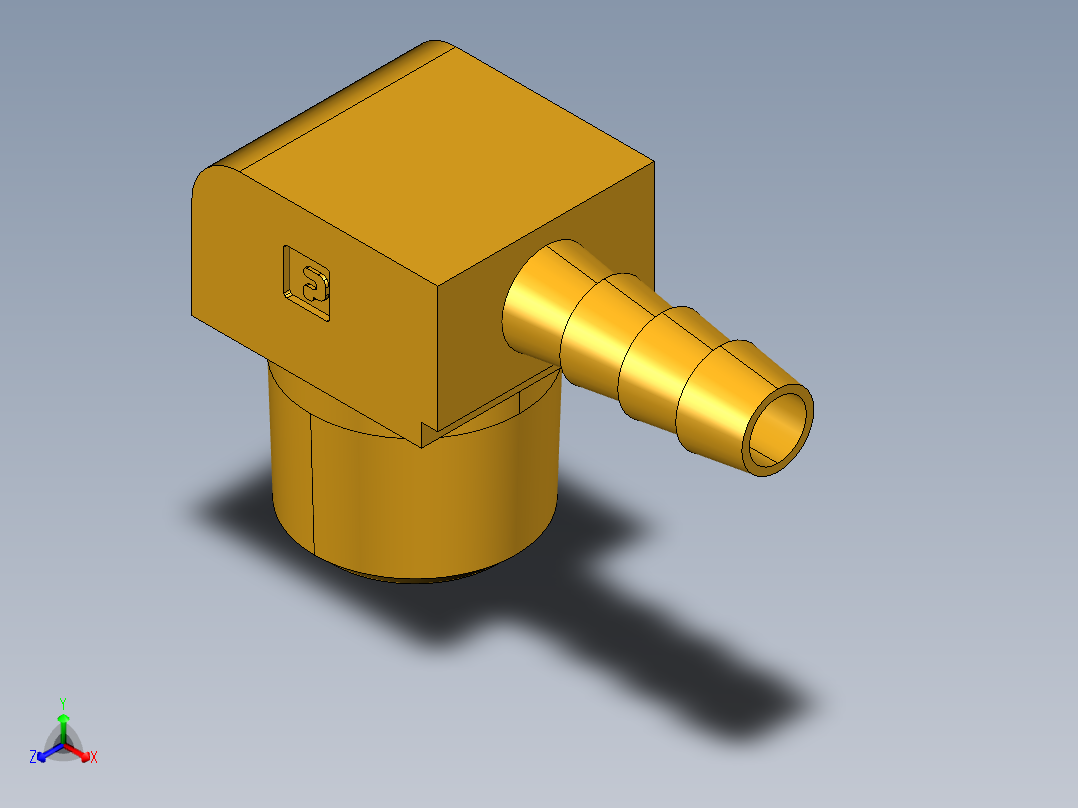 倒齿式工业管接头Hose Barb 90Deg Elbow to Male Pipe 129HB-4-6