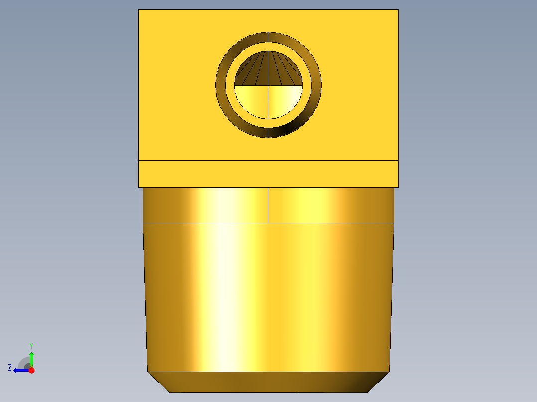倒齿式工业管接头Hose Barb 90Deg Elbow to Male Pipe 129HB-4-6右视图