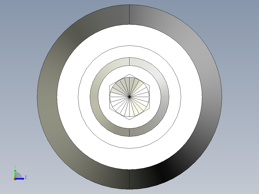 把手(迴轉)I.301+x-3D多系列多零件图纸模型左视图