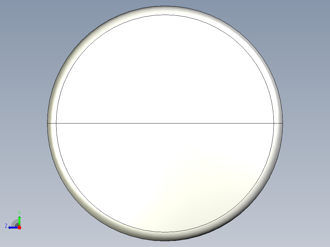 把手(迴轉)I.301+x-3D多系列多零件图纸模型右视图