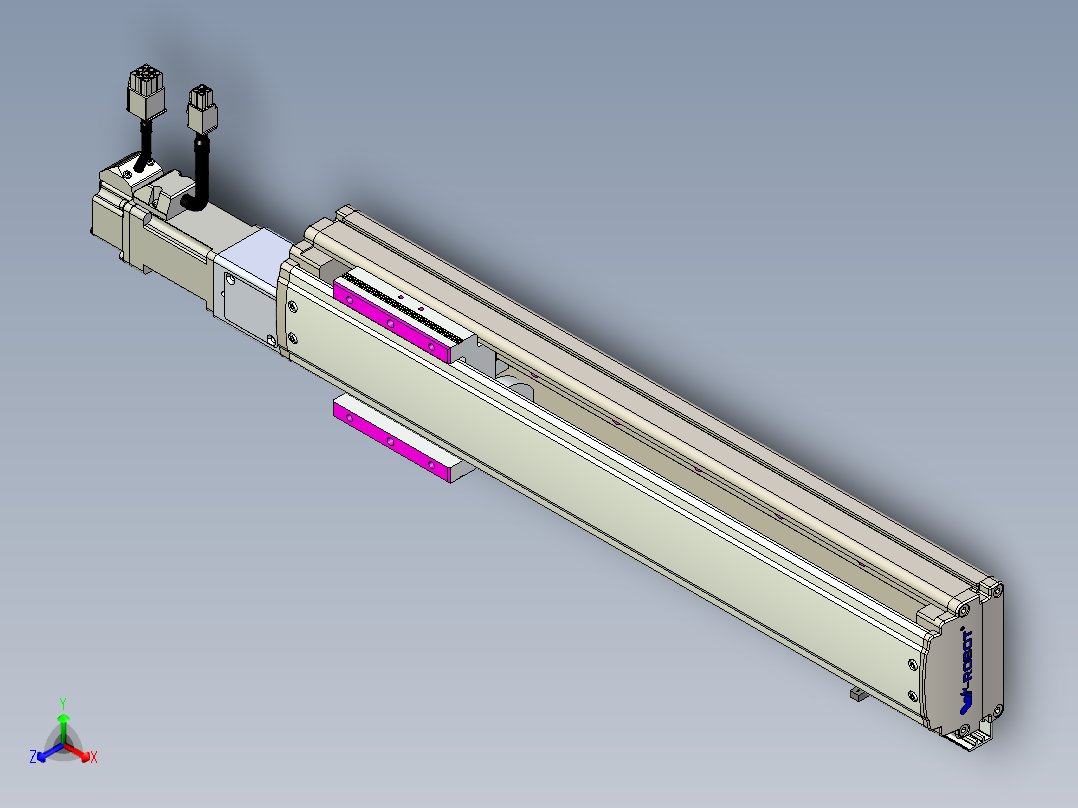 威洛博QF8-Lxx-C-S300-BC-ZP10-C3正等轴测图