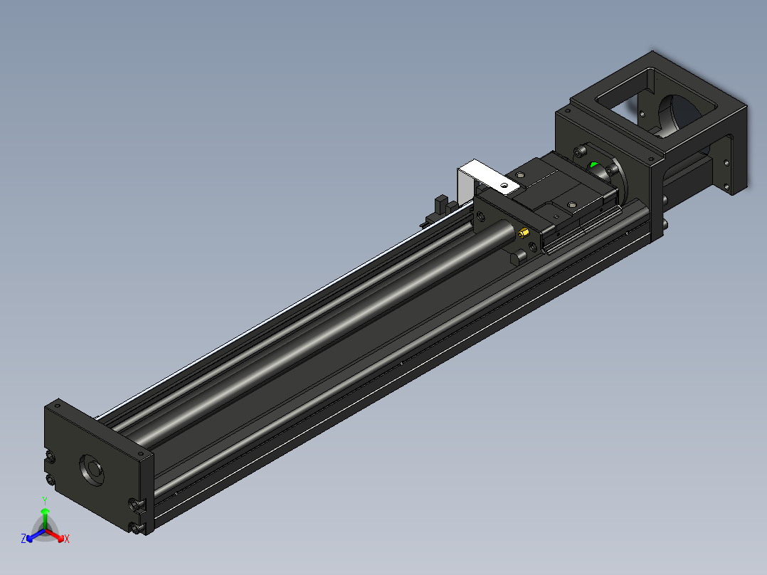 模组MK86-440S1-F0正等轴测图
