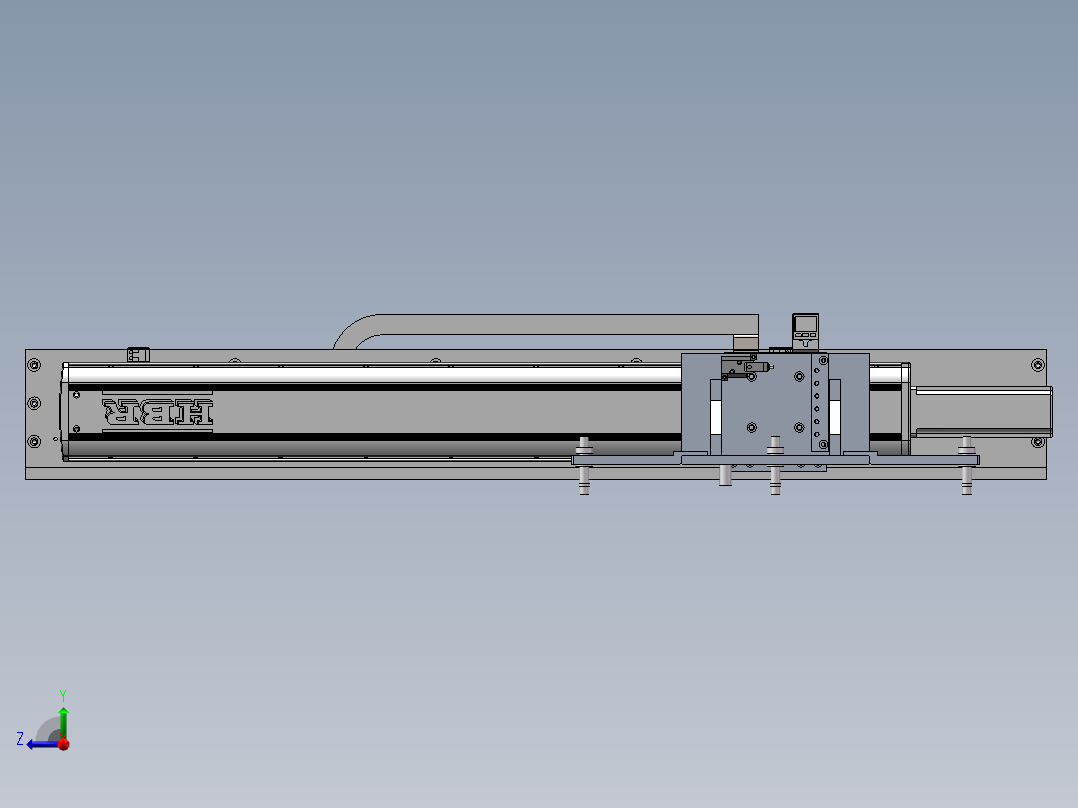 分Tray 机械手右视图