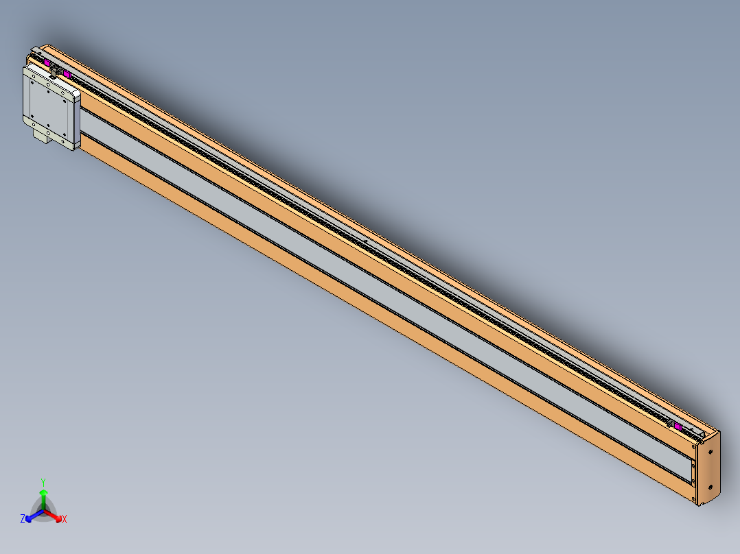 威洛博LC系列3d模型模组LC17E1Y-S1900正等轴测图