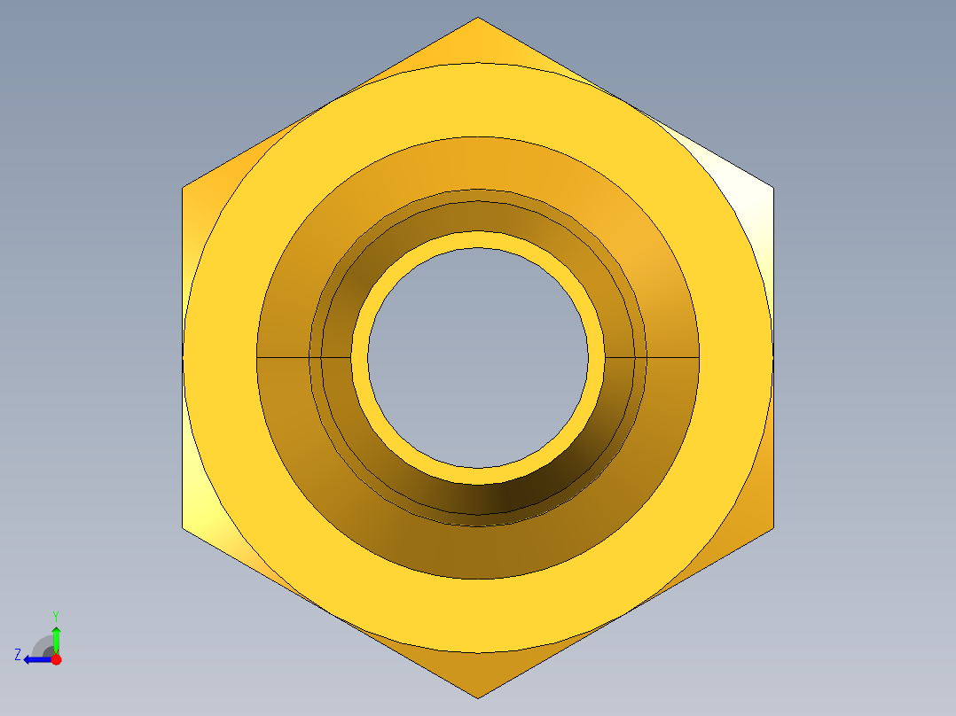 工业通用螺蚊管倒齿式工业硬管接头Bulkhead Union 22BH-6-6右视图