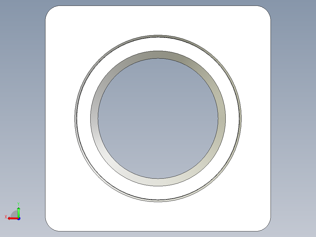 連結襯套180,NDQ-3D多系列多零件图纸模型后视图