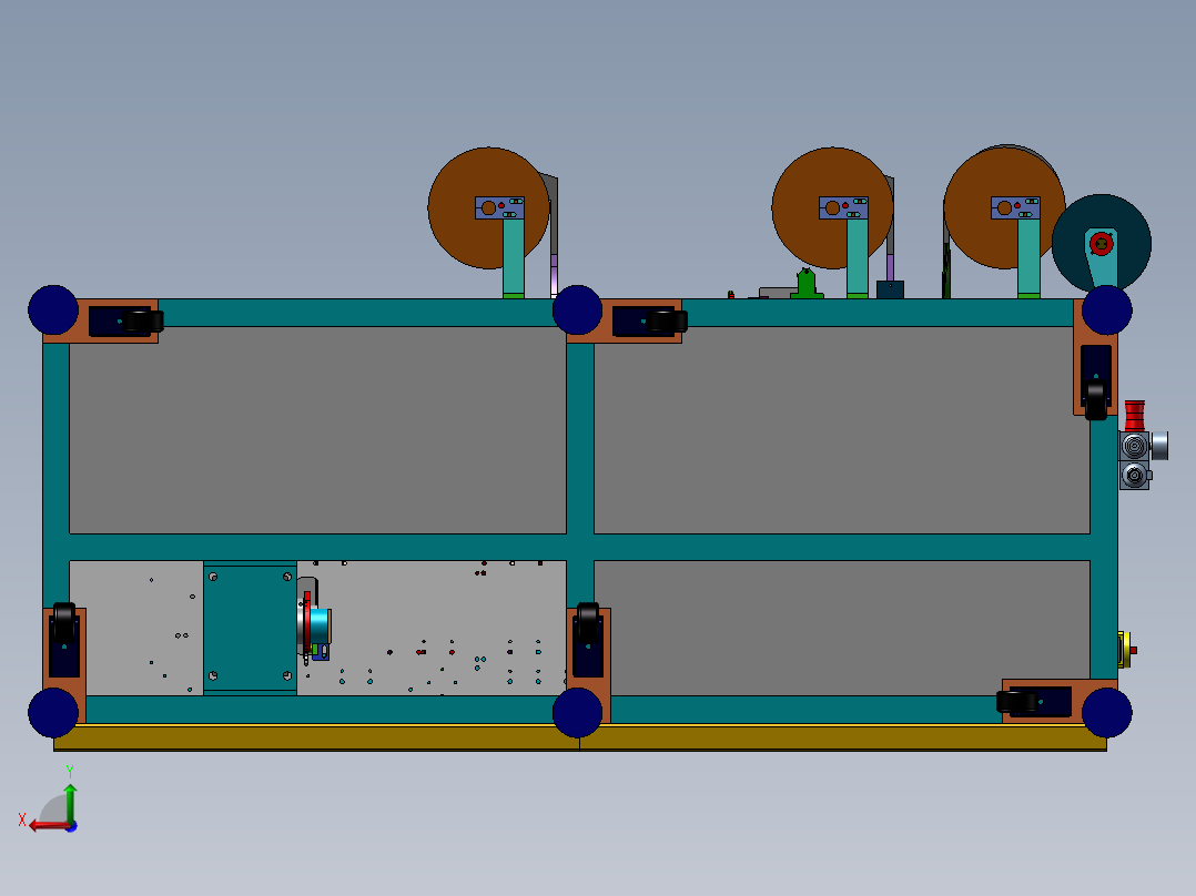 assembly machine后视图